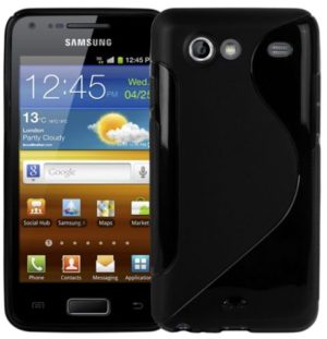 Samsung Galaxy S Advance I9070 Silicone Case Black