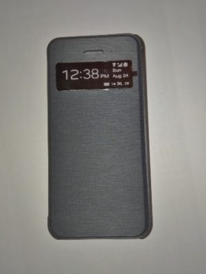 Θήκη Flip S-View Trans Case Apple Iphone 5C Black