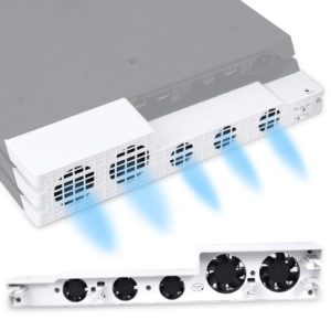 Dobe Super Cooling Fan System Σύστημα ψύξης 5 ανεμιστήρων για PS4 Pro - White