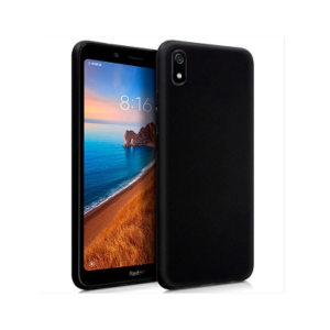 Back Cover Σιλικόνης για το Xiaomi Redmi 7A Μαύρο (OEM)