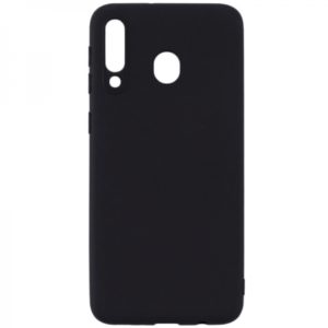 Samsung Galaxy A40 Silicone Back Cover Case Black (oem)