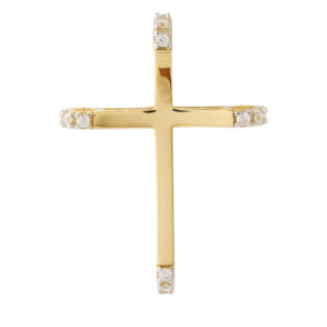 Βαπτιστικός σταυρός για κορίτσι χρυσός 14Κ