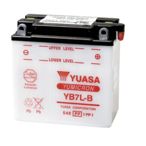 YUASA Yumicron YB7L-B - 12V 8 (10HR) - 124 CCA (EN) εκκίνησης (ΕΩΣ 6 ΑΤΟΚΕΣ ή 60 ΔΟΣΕΙΣ)