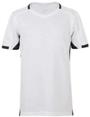 Sol s Classico Kids - 01719 Παιδική αθλητική μπλούζα Πολυεστερικό Δίχτυ 150gsm - 100% Διαπνέον Πολυέστερ WHITE/BLACK-906