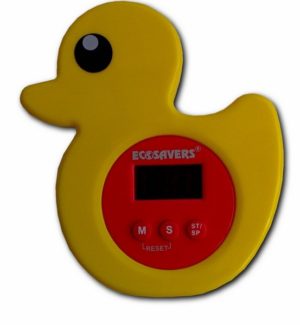 Ecosavers Shower Timer Duck Αντίστροφη μέτρηση Χρονόμετρο Μπάνιου Κουζίνας σε σχήμα Πάπιας