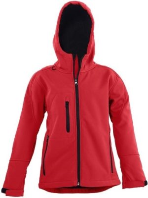 SOLʼS REPLAY KIDS 46603 ΠΑΙΔΙΚΟ SOFTSHELL ΜΕ ΚΟΥΚΟΥΛΑ PEPPER RED-162