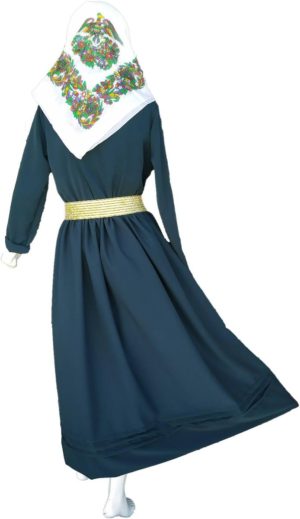 Παιδική Παραδοσιακή Φορεσιά Κάλυμνος MARK701 FOREST GREEN Χωρίς Μαντήλι Χωρίς Κολιέ Με Πόρπη