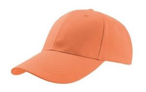 ATLANTIS ZOOM Εξάφυλλο καπέλο τζόκεϊ 65% Πολυέστερ - 35% Βαμβάκι ORANGE