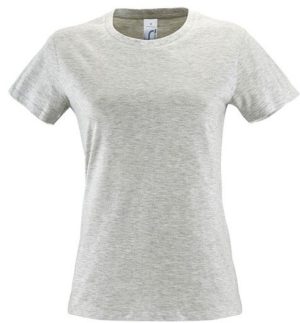 Sol s Regent Women 01825 Γυναικείο t-shirt 100% Ringspun βαμβάκι σεμί-πενιέ ASH-300