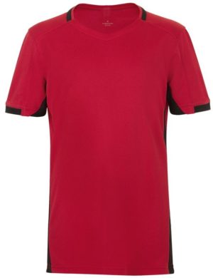 Sol s Classico Kids - 01719 Παιδική αθλητική μπλούζα Πολυεστερικό Δίχτυ 150gsm - 100% Διαπνέον Πολυέστερ RED/BLACK-937