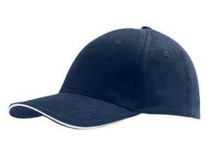 Sol s Buffalo 88100 Εξάφυλλο καπέλο τζόκεϊ 100% χοντρό βαμβάκι χνουδιασμένο 260gr FRENCH NAVY/WHITE-912