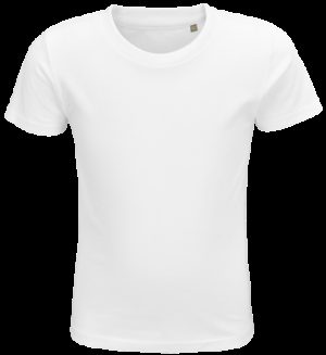 Sol s Crusader Kids - 03580 Παιδικό οργανικό T-shirt με κοντά μανίκια Jersey 150gsm 100% Βαμβάκι WHITE-102