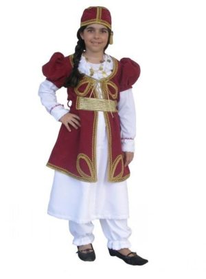 Παραδοσιακή φορεσιά Μύκονος γυναικεία MARK961 1 Σειρά Κολιέ