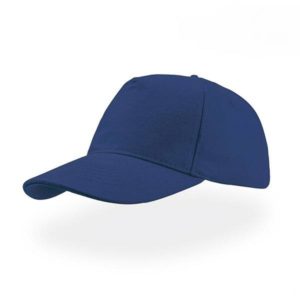 Atlantis Liberty Five Buckle πεντάφυλλο καπέλο τζόκεϊ 100% Βαρύ βουρτσισμένο βαμβάκι ROYAL BLUE