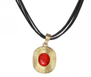 Kostibas 1112-452XE, Με πέτρα, Μεταλλικό, Κόκκινο