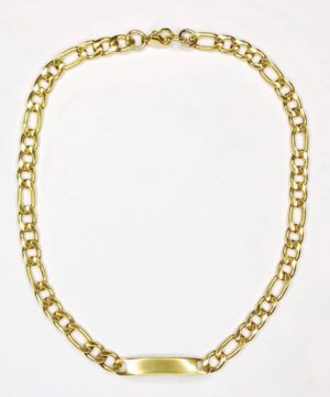 Kostibas 1013-916X1, Ατσάλι, Αλυσίδα, Χρυσό