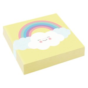 Χαρτοπετσέτες γλυκού 25εκ. Rainbow & Blow /20 τεμ M9904303