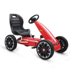 Παιδικό Αυτοκίνητο με Πετάλια 3-8 ετών Abarth 500 Mega Go Kart Red Byox 3800146242695