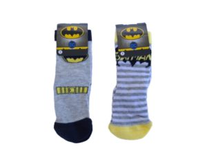 Κάλτσες παιδικές μακριές Batman 2-3 ετών σετ/2 1273