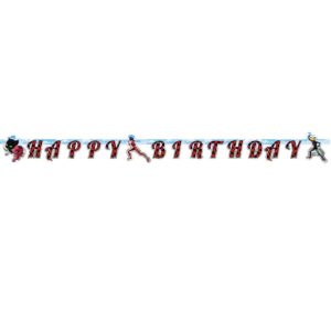 Γιρλάντα γράμματα Happy Birthday Miraculous LadyBug M9902879