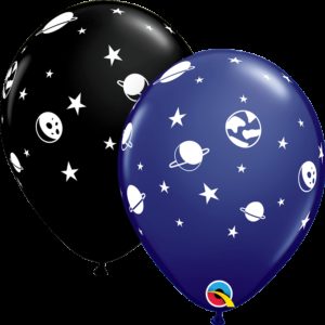 Μπαλόνια Λάτεξ 11 Celestial Fun 25τεμ Διάστημα 089443