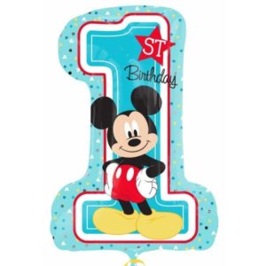 Φοιλ Μπαλόνι Σχήμα 1st Birthday Mickey Mouse A3434301