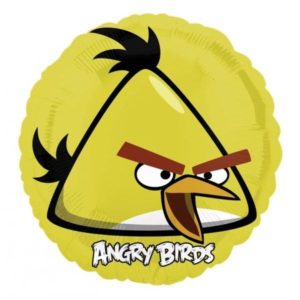 Φοιλ 18 Στρογγυλό Angry Birds Κίτρινο 43εκ. A2577201