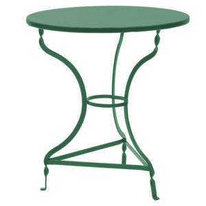 Τραπέζι Noah pakoworld μεταλλικό πράσινο Φ70x72εκ 1τεμ