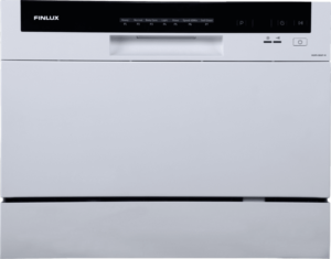 Finlux WQP6-3602F-W, 6 σετ, F Λευκό Πλυντήριο πιάτων