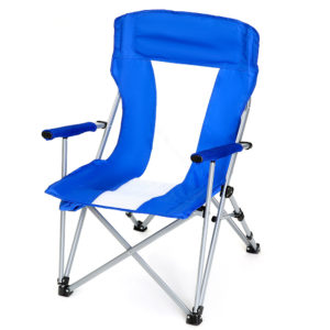 Καρέκλα Παραλίας ArteLibre CURACAO Μπλε Μέταλλο/Ύφασμα 55x55x95cm 1τεμ