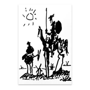 Πίνακας σε καμβά Don Quixote Megapap ψηφιακής εκτύπωσης 50x75x3εκ. 1τεμ
