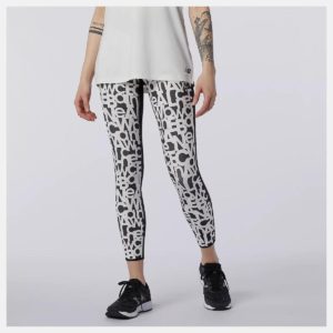 NEW BALANCE Relentless Printed High Rise 7/8 Tight (WP11178BKW)