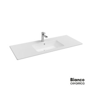 Bianco Ceramica Flat 36121 121x46 - Νιπτήρας μπάνιου
