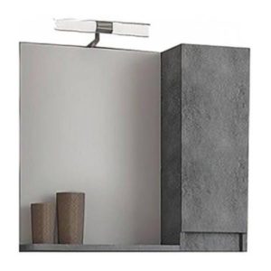 Senso 65 Granite - Καθρέπτης Με Ντουλάπι (60x15x65)