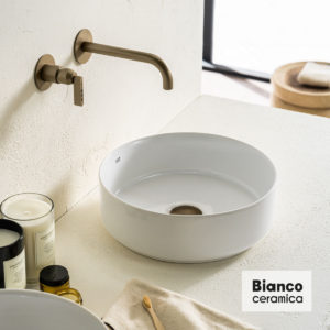 Bianco Ceramica Focus 33036 Ø36 - Επιτραπέζιος νιπτήρας