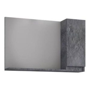 Senso 85 Granite - Καθρέπτης Με Ντουλάπι (80x15x65)