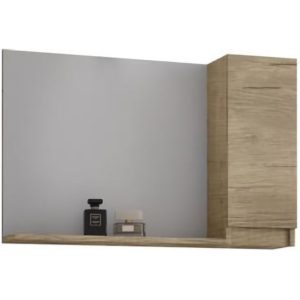 Senso 85 PL Wood - Καθρέπτης Με Ντουλάπι (80x15x65)