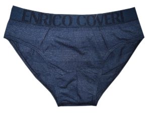 Enrico Coveri μπλε-navy ριγέ σλιπ ES1624