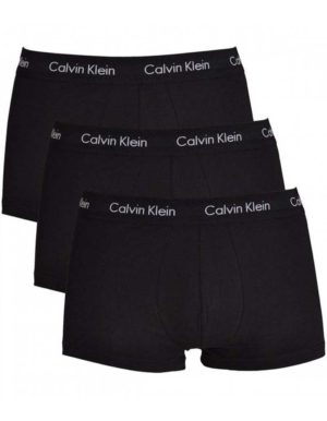 Calvin Klein 3 τμχ μαύρα βαμβακερά αντρικά boxer U2664G.XWB