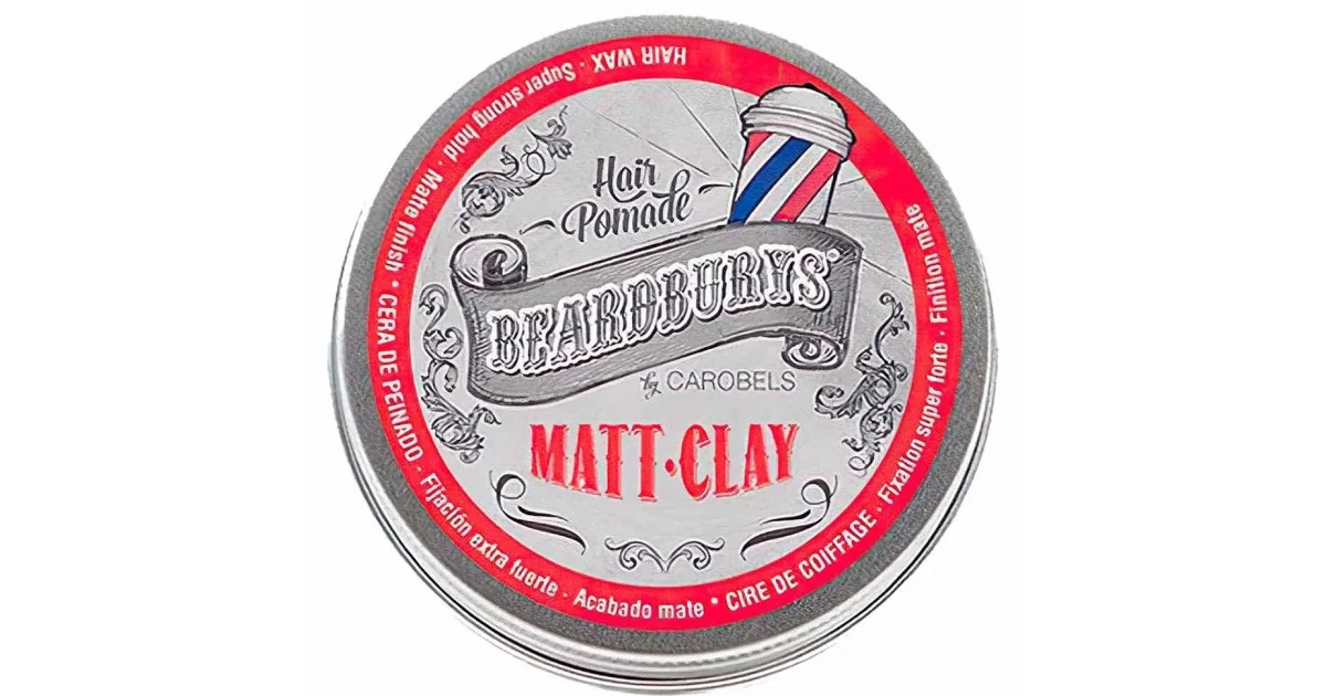 Matte Clay Πομάδα Μαλλιών BeardBurys 100ml