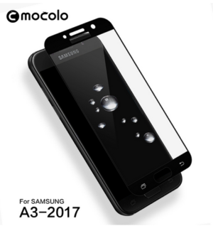 Γυαλί προστασίας Fullcover BS MOCOLO TG+3D 0.3MM Tempered Glass για SAMSUNG GALAXY S9 - ΜΑΥΡΟ - SX2306
