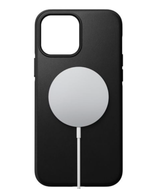 NOMAD θήκη δερμάτινη Rugged rustic MagSafe για Apple iPhone 13 Pro 6.1 - ΜΑΥΡΟ - NM01062585