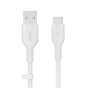 Belkin CAB008bt2MWH BOOST↑CHARGE™ Flex USB-A to USB-C CableWhite