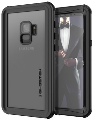 ΘΗΚΗ GHOSTEK NAUTICAL ΑΔΙΑΒΡΟΧΗ για Samsung Galaxy S9 - ΜΑΥΡΟ - GHOCAS955