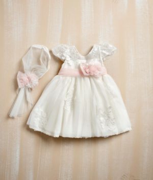 Βαπτιστικό φορεματάκι για κορίτσι Φ-435, Lollipop, bls-19-f-435