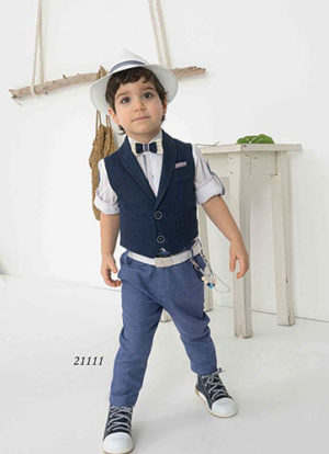 Βαπτιστικό κοστουμάκι για αγόρι 22111, Bonito, bon-21111