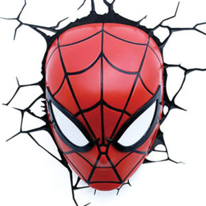 The Source Spiderman Face 3D Deco Light 49466 8+, grg-49466