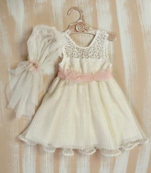 Βαπτιστικό φορεματάκι για κορίτσι Φ-456, Lollipop, bls-20-f-456