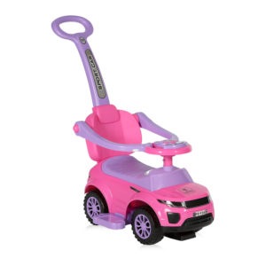 Lorelli Αμαξάκι Περπατούρα OFF ROAD + Χειρολαβή Pink 10400030004, lo-10400030004