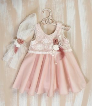 Βαπτιστικό φορεματάκι για κορίτσι Φ-460, Lollipop, bls-20-f-460